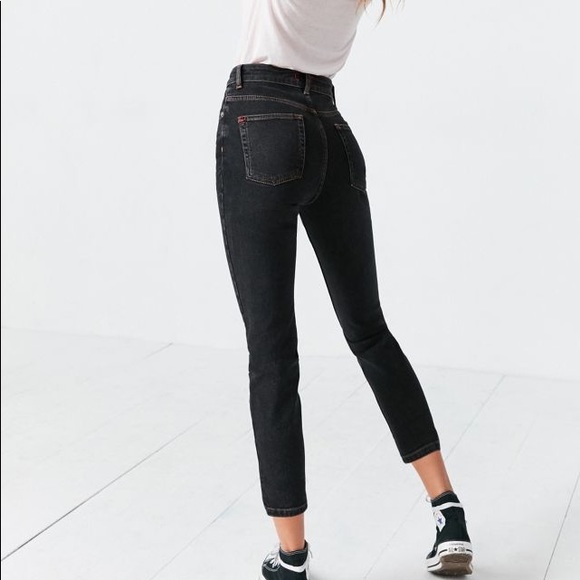 BDG Denim - BDG - Girlfriend Jeans, Dark Wash, Cropped Ankle